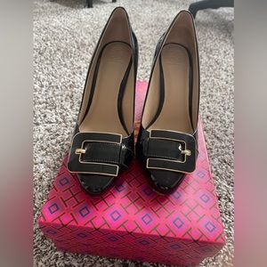 Tory Burch Maria Patent Leather Pump 75mm Size 9